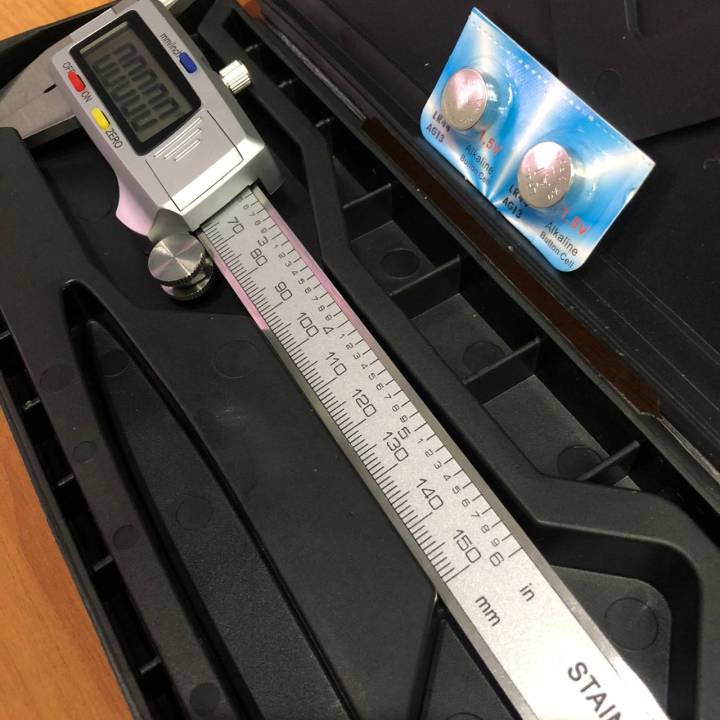 เวอร์เนียร์-ดิจิตอล-6-นิ้ว-เวอเนีย-เวอร์เนีย-digital-vernier-caliper-แบบสแตนเลส-เครื่องชั่งดิจิตอล