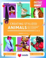 (พร้อมส่ง) หนังสืออังกฤษ Creating Stylized Animals : How to design compelling real and imaginary animal characters [Paperback]