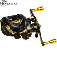 Fishing Reel Silent High Speed 7.2:1 Line Retrieve 3+1BB Shielded Corrosion-resistant Ball Bearings Low Profile Design