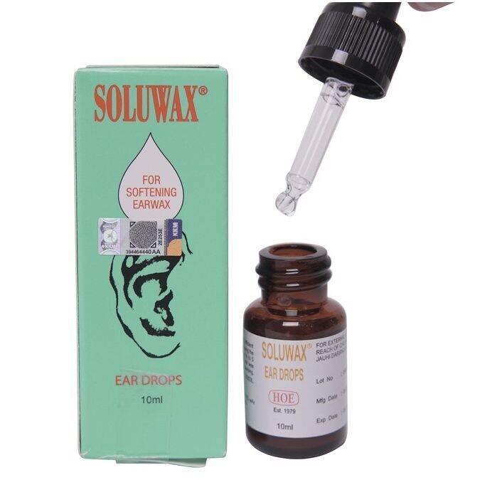Soluwax Ear Drops 10ML Lazada