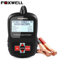 FOXWELL BT100 PRO รถ12V เครื่องทดสอบแบตเตอรี่ Digital Gauge โวลต์มิเตอร์ตะกั่วกรดน้ำท่วมเจลเอจีเอ็ม100-1100CCA 200 AH Fattery ยานยนต์ Auto Test Analyzer ตัวตรวจสอบแบตเตอรี่