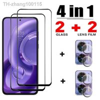 4in1 Tempered Glass For Motorola Moto Edge 30 Neo Camera Lens Screen Protector Cover for Motorola Moto Edge 30 30 Pro Film Glass