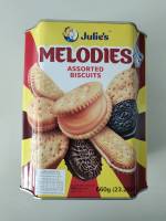 ่่ Julies MELODIES  จูลี่ส์ เมโลดีส์ ขนมปังกรอบรวมรส 660 ก.