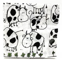 Cow Print Theme Birthday Party Animal Party Cow Decoration Disposable Cup Plate Tablecloth Baby Shower Balloon Decoration