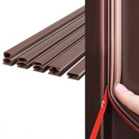 【LZ】✁✕  6M Rubber Weather Stripping Door Seal Strip Self-Adhesive Backing Weatherstrip for Window Frame Insulation Gap Easy Cut to Size