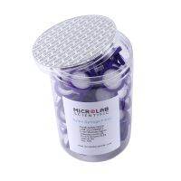 100 Piece Syringe Filters Membrane - 25mm Membrane Diameter,0.22Um Pore Size Purple