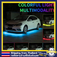 LEDไฟใต้ท้องรถ120CM/150CM 12V รถยนต์ รถจักรยานยนต์ กันน้ำ หลอดไฟสี LED กันน้ำ DC12V แอพควบคุมการเปลี่ยนสี ไฟเส้น พร้อมรีโมทคอนโทรล ไฟเทป เปลี่ยนสีไฟพื้นหลังทีวี คริสต์มาส ของขวัญ