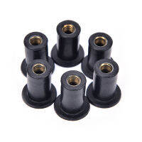 Cupcake 6pcs M5 Rubber Grommet Well NUTS blind Fastener กระจกหน้ารถ KAYAK Accessories