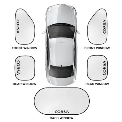 ที่คลุมกันแดดกระจกข้างรถยนต์สำหรับ Opel Astra H Insignia Corsa C D Vectra B Zafira Trailer Crossland Vvaro ที่บังแดดอุปกรณ์เสริมรถยนต์