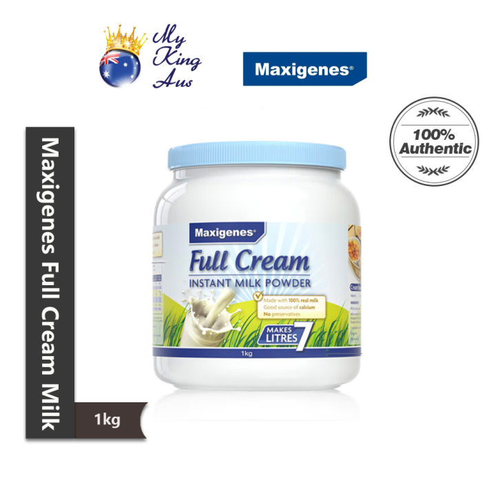 Maxigenes Full Cream Instant Milk Powder Kg Australia Import My King