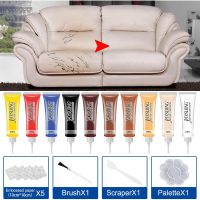 10pcs/set Leather Repair Gel Color Repair Home Car Seat Leather Complementary Repair Refurbishing Cream Paste Leather Cleaner Upholstery Care