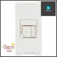 เต้ารับคอมพิวเตอร์ HACO CAT6 AP-J046 สีขาวCOMPUTER SOCKET HACO CAT6 AP-J046 WHITE **โปรโมชั่นสุดคุ้ม โค้งสุดท้าย**