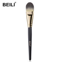 BEILI Single Foundation Makeup Brush Professional for Blending Liquid Cream Cosmetics Face Concealer Make up Brushes