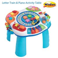 winfun Letter Train &amp; Piano Activity Table โต๊ะกิจกรรมเด็ก