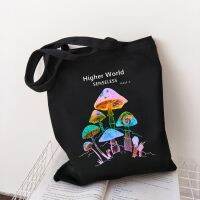 【jw】✁  Colorful Shoulder Canvas Shopper Fashion Bolsa Compra Plegabl