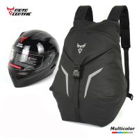 Motocentric Portable Motorcycle Helmet Bag Oxford Waterproof Cloth Moto Backpack Reflective Cycling Traveling Package