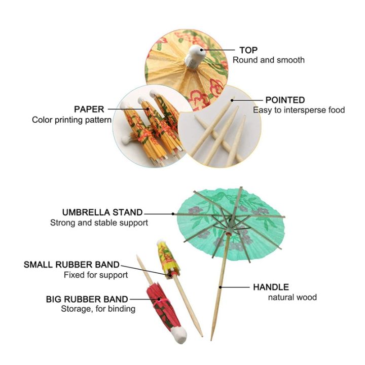 144pcs-cocktail-umbrella-for-drink-amp-food-decorative-toothpicks-for-party-hotel-restaurant-tiki-bar-hawaiian-party