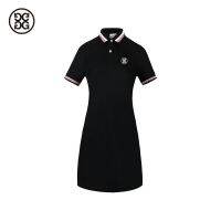 ▽┋✜ Malbon Golf Dress Women 39;s Spring and Summer Fashion Korean Version Slim Fit Women 39;s Black Dress Fashion Button Elegant Polo Dres