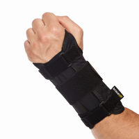 Carpal Tunnel Wrist Brace by BraceUP for Women and Men - Metal Wrist Splint for Hand and Wrist Support and Tendonitis Arthritis Pain Relief (S/M, Left Hand) S/M Left Hand