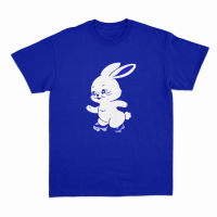 【Fashion】 oversize T-shirt Bearstix เสื้อยืดยีน พิมพ์ลาย NewJeans Kaos Bunnies Baju Tokkie สําหรับผู้ชาย S-5XL แฟชั่นแขนสั้นผ้าฝ้าย