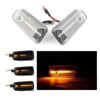 2Pcs LED Dynamic Side Marker Lights Turn Signal Blinker Lamp for - W460 W461 W463 G500 G550 G55 G65