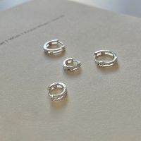 [COD] Double-layer ear bone stud womens niche version of ins cold earring hollow geometric diamond earrings