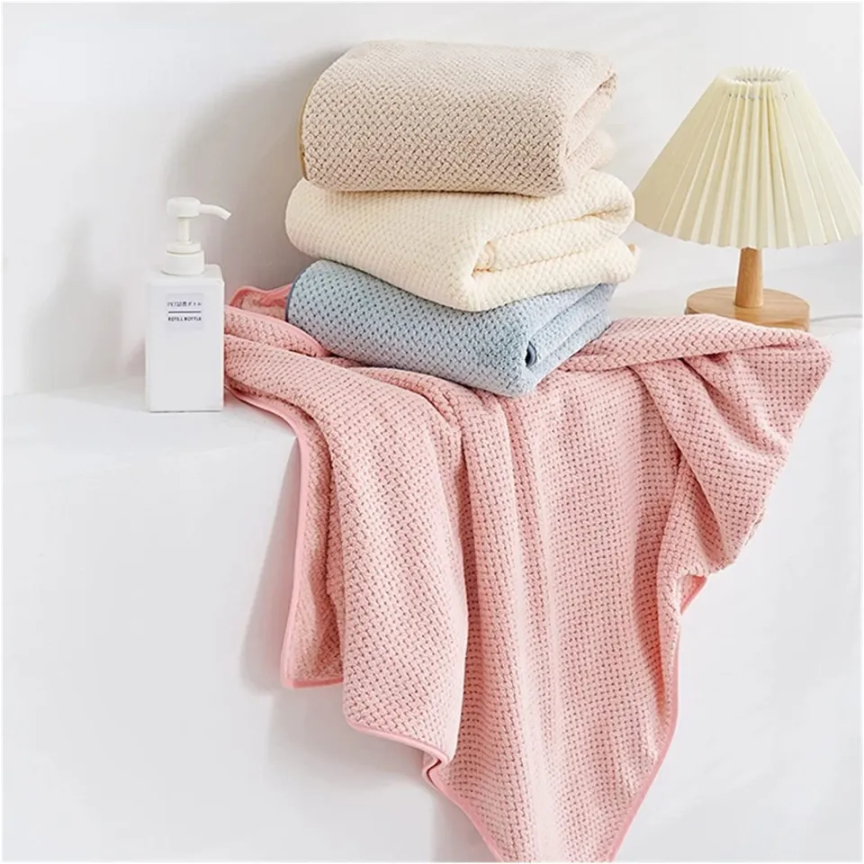 Bath Towels Breathable 140*70cm Bathroom Household Face Hand Quick Drying  Skin Friendly Shower Adults