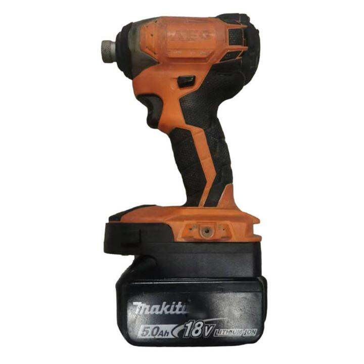 อะแดปเตอร์เข้ากันได้กับตัวแปลงซีรีส์-makita-18v-bl-เข้ากันได้กับตัวแปลงเครื่องมือ-ridgid-18v-aeg-18v