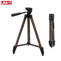 UNI-T Foldable Aluminum Tripod 1.33m For Camera escope Rangefinder Laser Level Stand Adjustable 360 Rotation Level Bubble