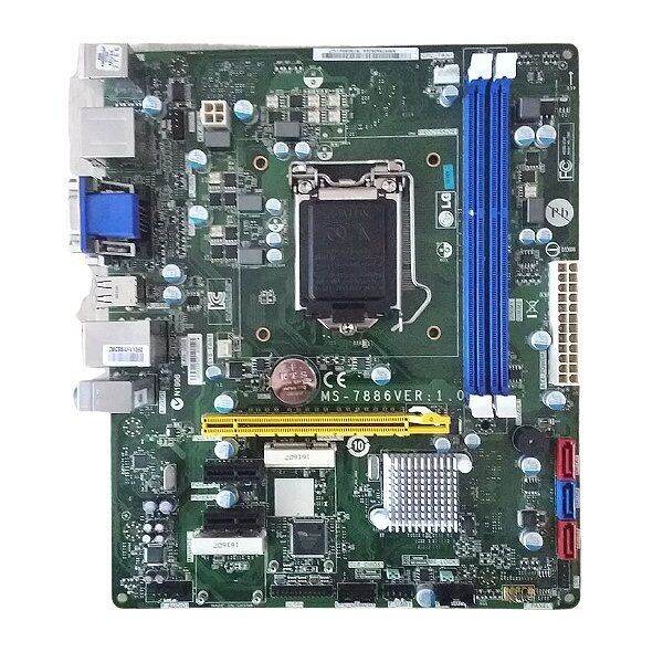 Mainboard Intel H81 MS-7886 (Intel H81, Socket 1150, m-ATX, 2 khe Ram DDR3)  - Renew Bảo Hành 24 Tháng 