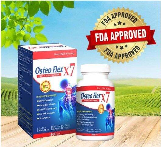 OSTEO FLEX X7 - Osteoarthritis, Stiffness And Body Joint Pain Treatment ...