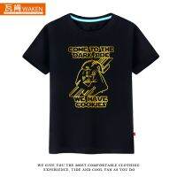 เสื้อยืดแขนห้าส่วน พิมพ์ลายภาพยนตร์ Starwars Dasvida แฟชั่นฤดูร้อน สไตล์อเมริกัน สําหรับผู้ชาย 1 ชิ้น D30T TWH1