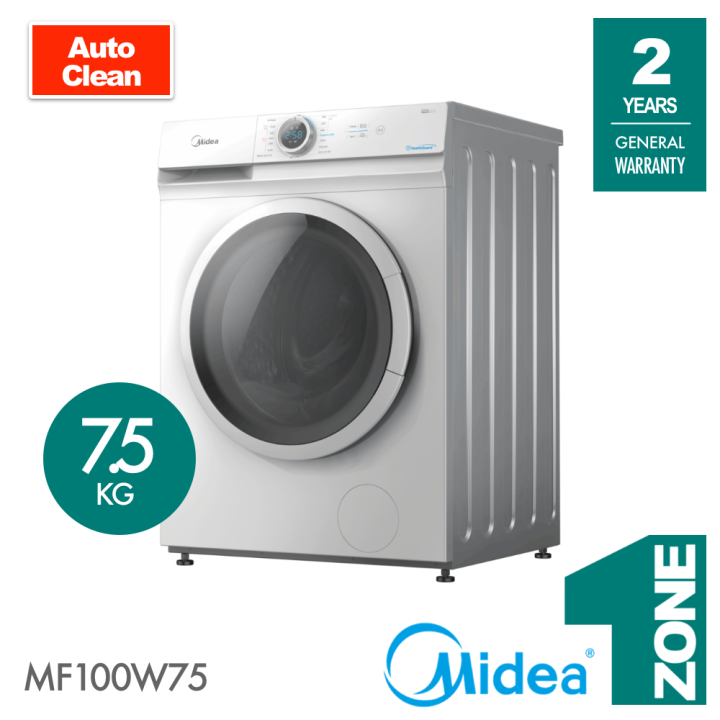 Midea 7.5KG Washer Front Load Washing Machine - Model: MF100W75 | Lazada