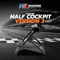 Racezone Half Cockpit V3 ชุดโครงยึดจอยพวงมาลัย พับเก็บได้