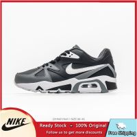 Hot Sale 【Original】 ΝΙΚΕ Ar* Maxx- 96 II Breathable Fashion Running Shoes Cushion Shock Absorption Men And Women Sports Shoes Black White