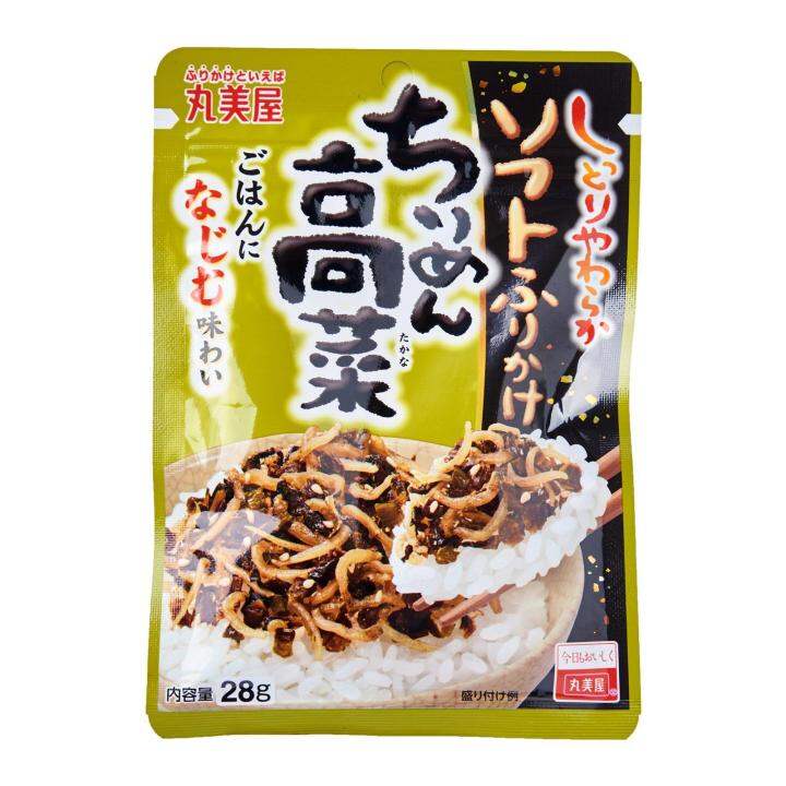 MARUMIYA Soft Furikake Chirimen Takana Japanese Soft Rice Topping by