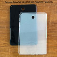 Jelly Case สำหรับ Samsung Galaxy Tab A 8.0 2015 SM-T350 T355 P350 P355 P355Y Clear Cover