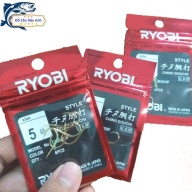 Lưỡi câu cá Nhật Bản Ryobi Chinu thép vàng đủ size LC1 thumbnail
