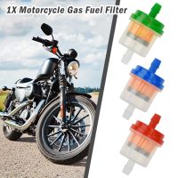 New Universal Motorcycle Oil Filter Gas Gasoline Filter In Line Clear Fuel Filter Motorcycle Scooter Dirt Bike ATV Fuel Filter