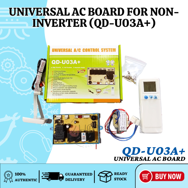 FOURHMC UNIVERSAL AC BOARD FOR NONINVERTER (QDU03A+) Lazada PH
