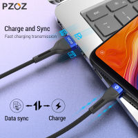 ร้อน PZOZ 3ชิ้น USB Type C เคเบิ้ล M Icro USB เคเบิ้ลอย่างรวดเร็วชาร์จสายข้อมูลสำหรับ S Amsung R Edmi หมายเหตุ5 Pro Android MicroUSB ชาร์จ