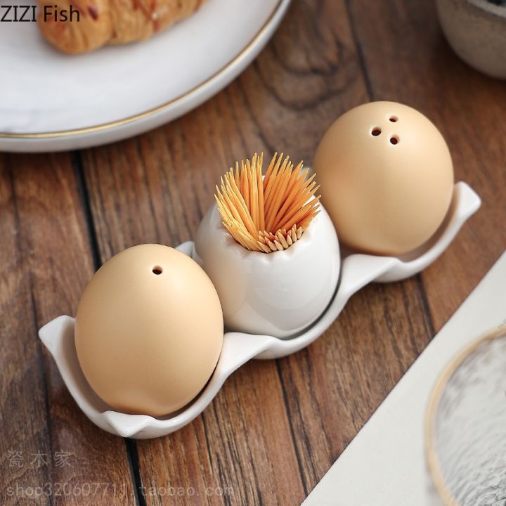 hotx-dt-egg-pepper-bottle-spice-set-with-tray-toothpick-bowl-seasoning