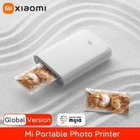 ✐☁✁ Xiaomi Mini Portable Thermal Printer Zink Inkless Mijia AR Pocket Photo Printer Wireless Bluetooth-compatible Printing Machine