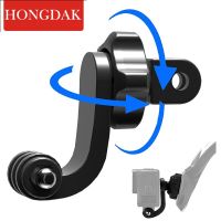 HONGDAK Gopro 11 10ขายึดอแดปเตอร์สำหรับ Go Pro ฮีโร่แท่น360 ° แนวตั้งสำหรับอุปกรณ์เสริมกล้องแอคชั่นแคมเมรา DJI Osmo