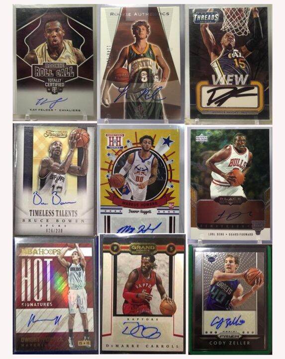 Autograph / Signature nba cards | Lazada PH