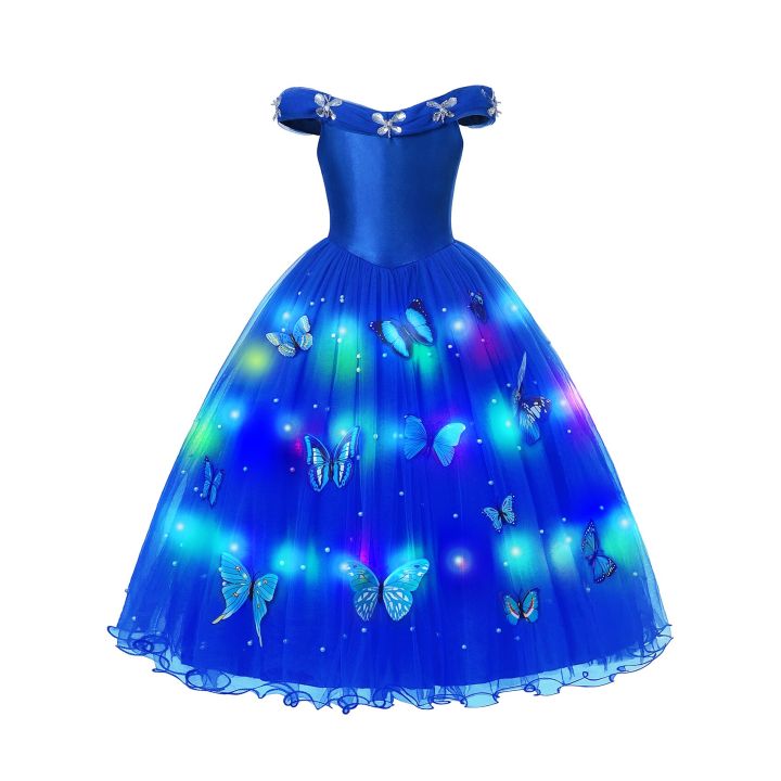 disney-cinderella-costume-led-light-up-girls-princess-cosplay-dress-halloween-party-costume-kids-birthday-wedding-gown