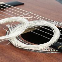 +【‘ 6Pc Classical Guitar Strings Super Light Nylon Strings Silver Replacement Plated Strings Hot Guitar String Steel Wire Parts