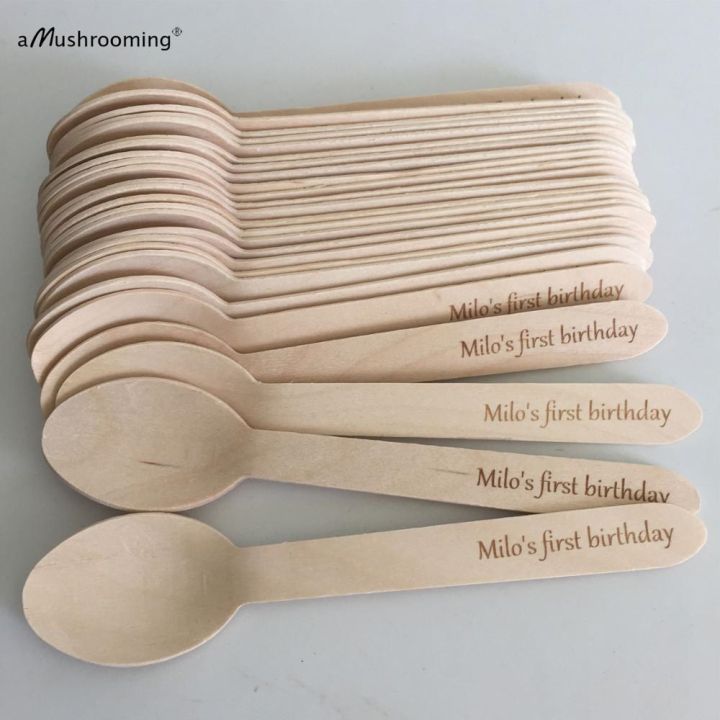 hot-x50-wood-engraved-spoons-biodegradable-disposable-dessert-birthday-dinner-eco-friendly