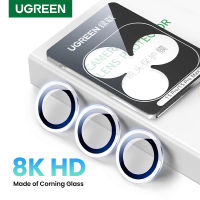 UGREEN หรือ 15 Pro Max กล้องเลนส์แก้วป้องกันสำหรับ 15 Pro 15 14 13 Pro Mini Plus ฟิล์มป้องกัน