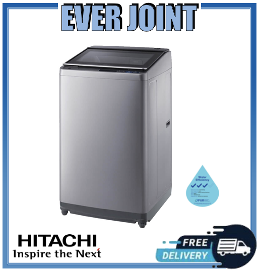 [Bulky] Hitachi SF120XAV [12.0kg] Top Load Glass Top Washing Machine